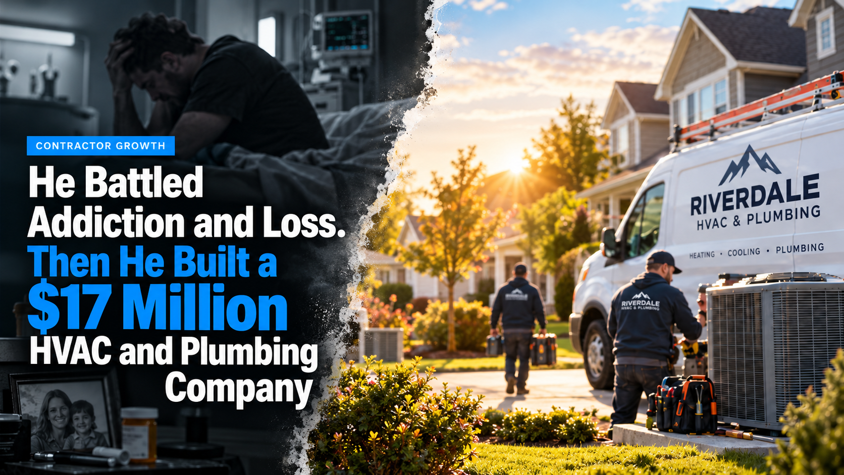 Will Staton battled addiction and loss before building a $17 million HVAC and plumbing company